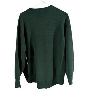 NWT RD Style Deep Green Crew Neck Sweater Size S